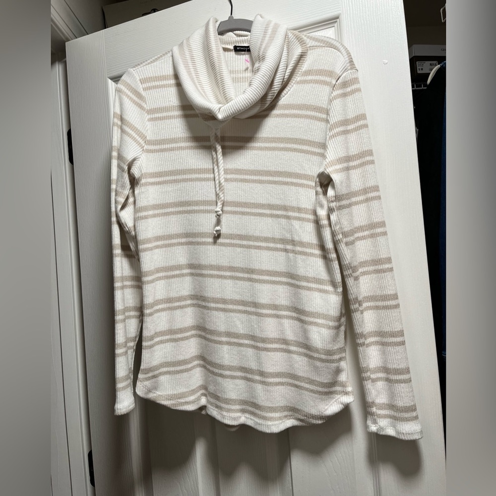 Staccato cowl neck sweater